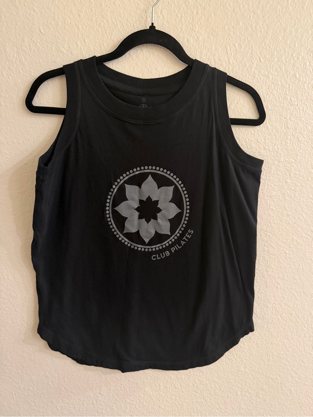 Club Pilates Women's Black Logo Tank Top